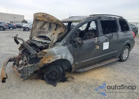 2006 Nissan Quest 3.5 S z USA, uszkodzony, nr VIN 5N1BV28UX6N104287